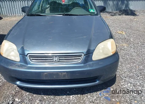 1998 Honda Civic Lx из США, поврежденный, VIN 2HGEJ6670WH533403